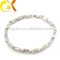 Pulseira de prata da jóia do aço inoxidável China fabricante
